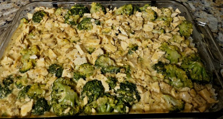 Chicken Broccoli  Rice Casserole