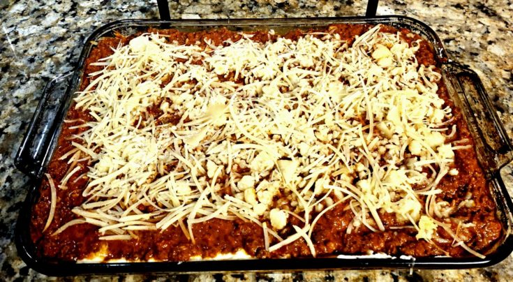 Lasagna with Bolognese Sauce